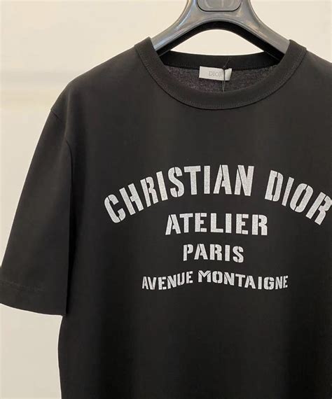 christian dior atelier t shirt|christian dior tee price.